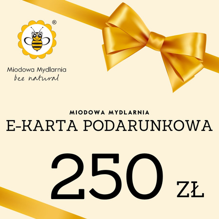 E-karta Podarunkowa 250 Zł | SKLEP \ KARTY PODARUNKOWE