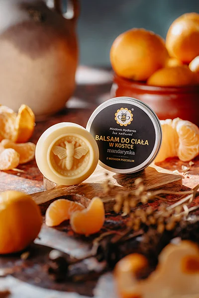 Mandarynka - balsam do ciała w kostce