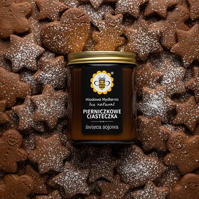 Świeca Sojowa Pierniczkowe Ciasteczka