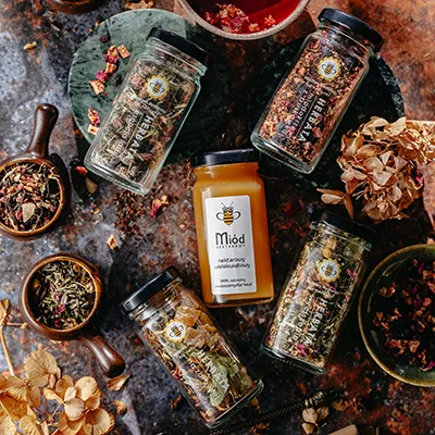 Zestaw Herbat z Miodem Wielokwiatowym