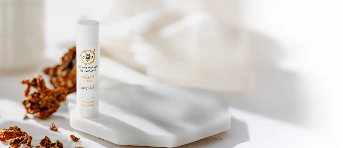 Propolisowy balsam do ust