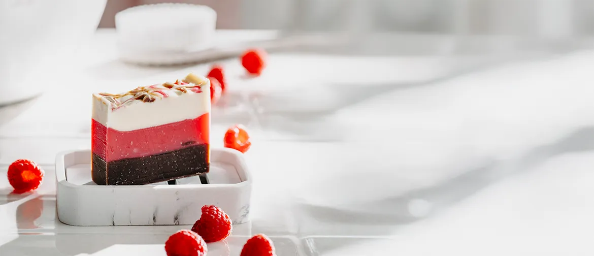 Mydło Kakaowe z Miodem Malinowym