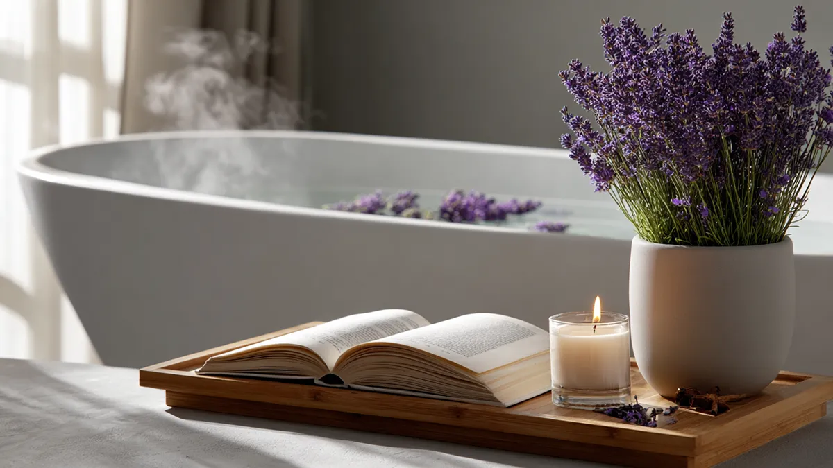 Kąpiel lawendowa na bezsenność - jak przygotować wieczorny rytuał, żeby zasypiać szybciej?