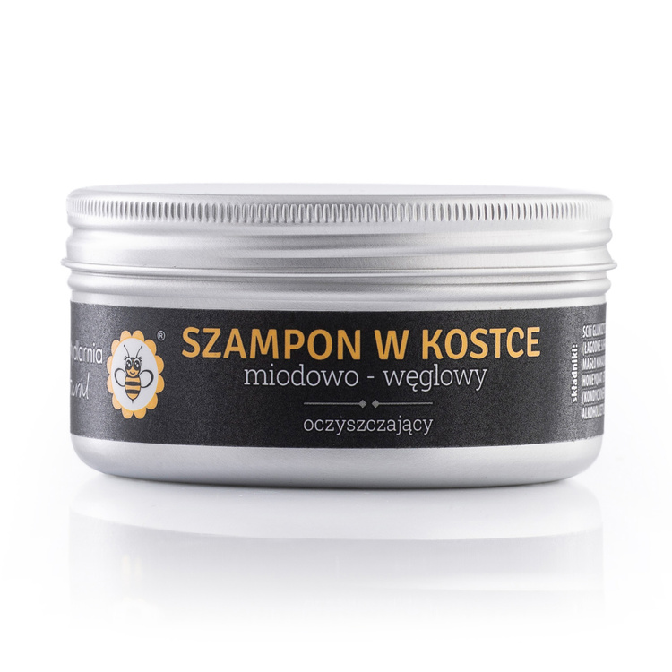 Miodowo-Węglowy - szampon w kostce oczyszczający