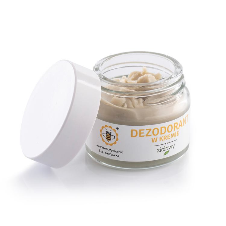 Ziołowy - mini dezodorant w kremie