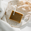Trawa Cytrynowa z Glinką Zieloną, Spiruliną i Miodem - mydło naturalne na sznurku 