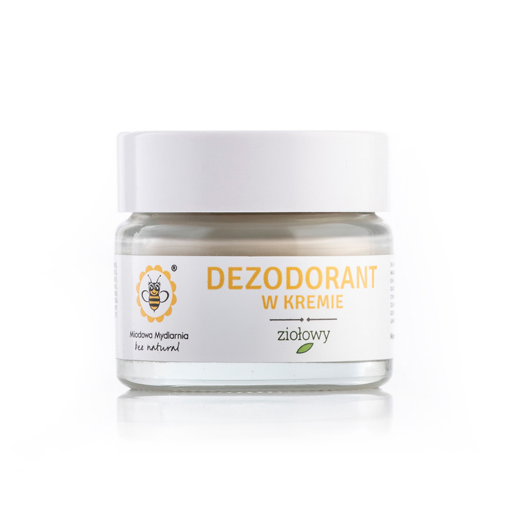 Ziołowy - mini dezodorant w kremie