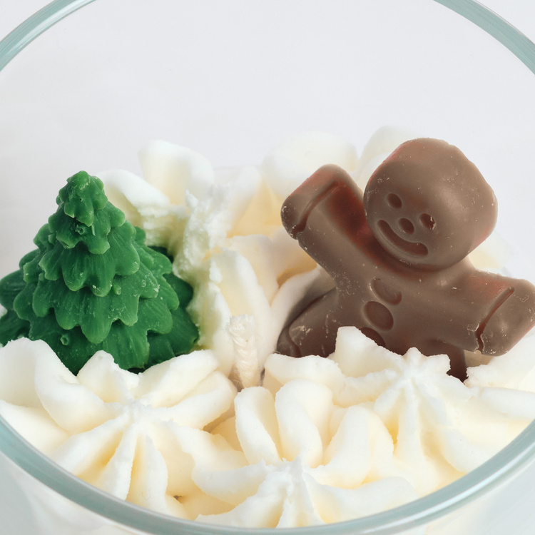 Ciastek - bezzapachowa świeca sojowa