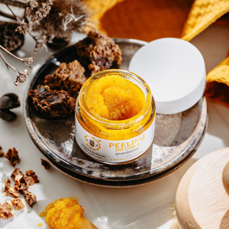 Propolisowy - mały peeling do ciała