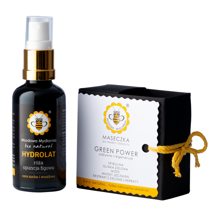 Dwie maseczki do wyboru + Hydrolat Róża i Opuncja Figowa GRATIS