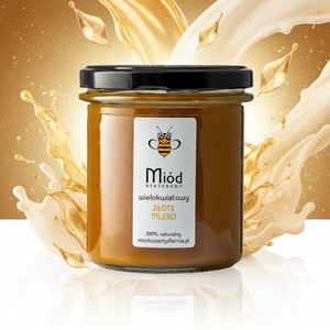 Złote Mleko - miód z kurkumą i przyprawami 400g