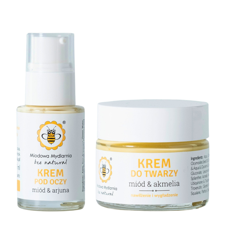 Nawilżenie, Wygładzenie, Rozświetlenie - zestaw do pielęgnacji twarzy