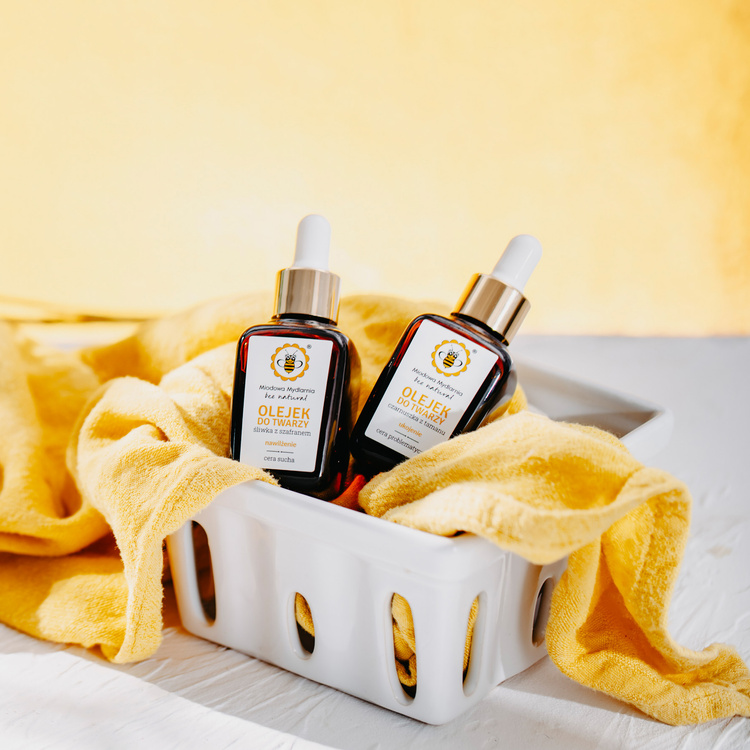 Śliwka z Szafranem - olejek do twarzy