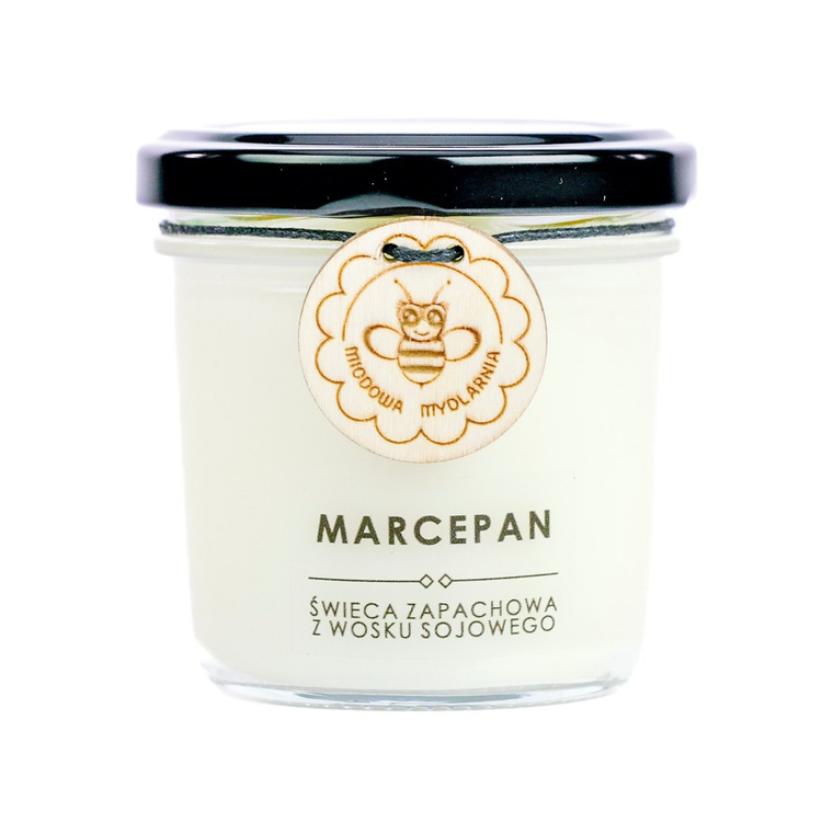 Marcepan - ekologiczna świeca z wosku sojowego
