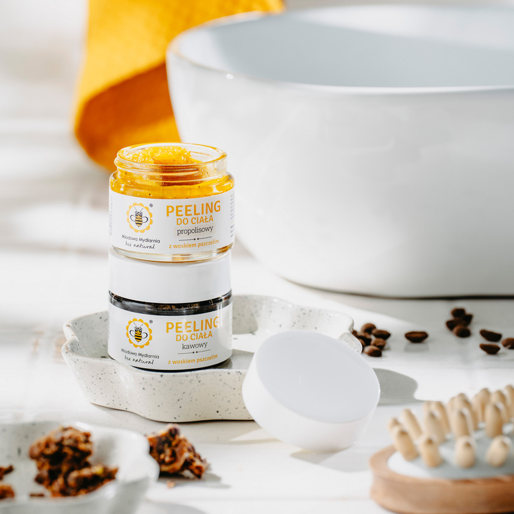 Propolisowy - mały peeling do ciała
