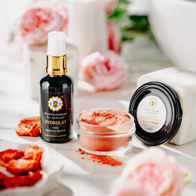 Dwie maseczki do wyboru + Hydrolat Róża i Opuncja Figowa GRATIS