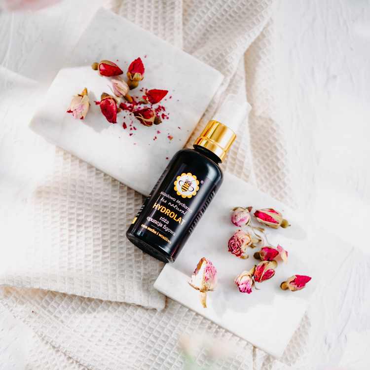 Róża i Opuncja Figowa - hydrolat do cery suchej i wrażliwej, 50ml