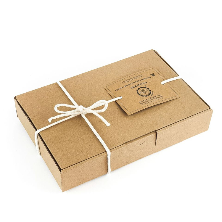 2 SERWETKI MAKRAMA  jasnoszare