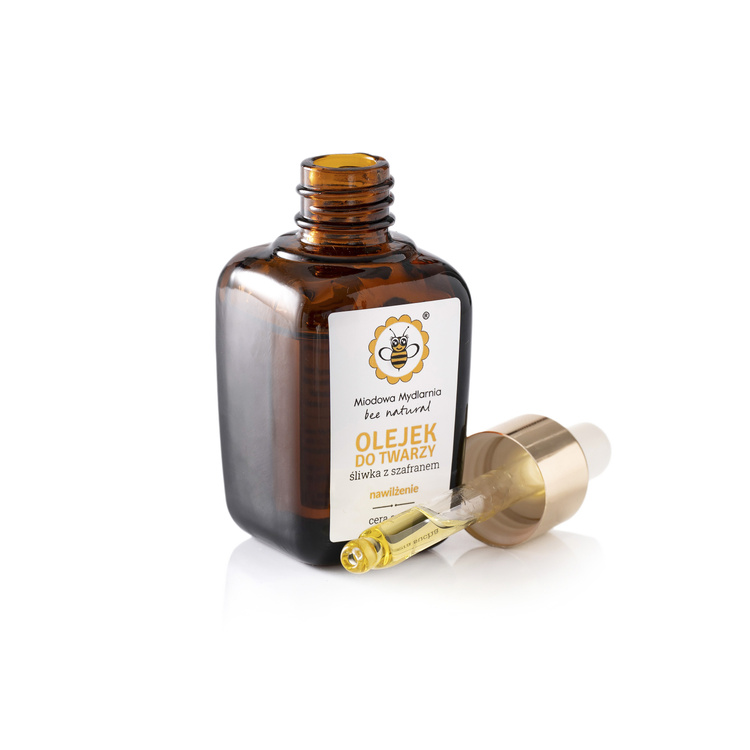 Śliwka z Szafranem - olejek do twarzy