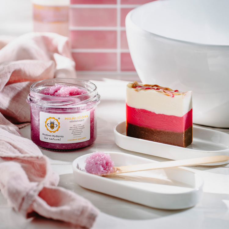 Zestaw Peeling do Ciała + Mydło Naturalne