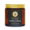 Śliwka z Frezją - świeca z wosku sojowego