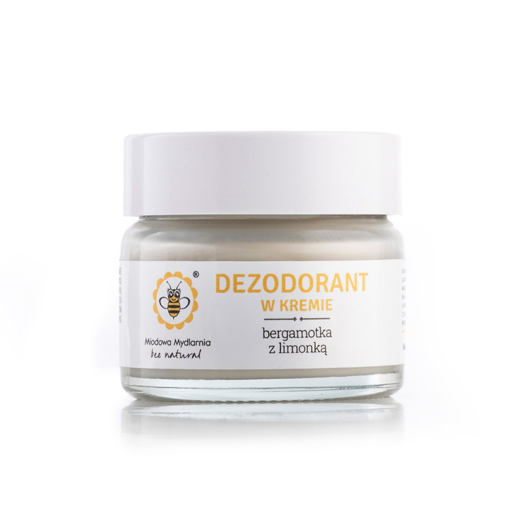 Bergamotka z limonką - mini dezodorant w kremie