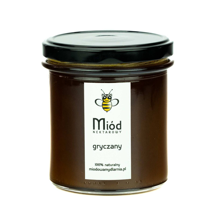 Miód gryczany - nektarowy, 400g