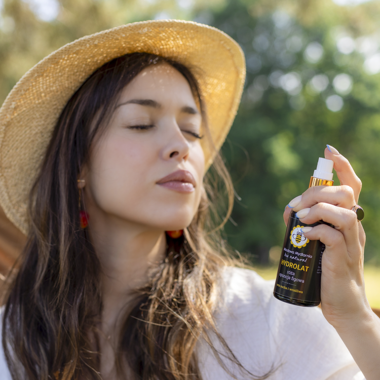 Róża i Opuncja Figowa - hydrolat do cery suchej i wrażliwej, 100ml 