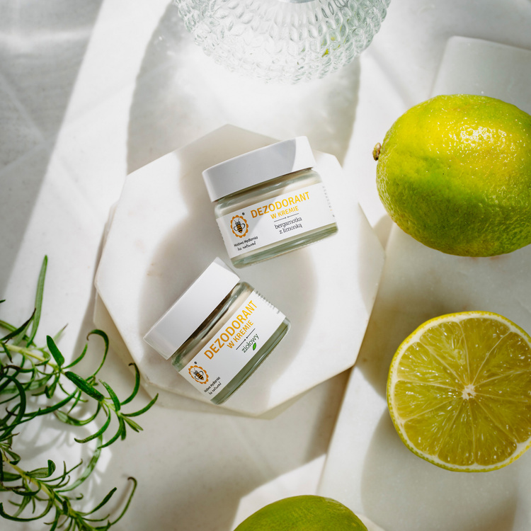 Ziołowy - mini dezodorant w kremie