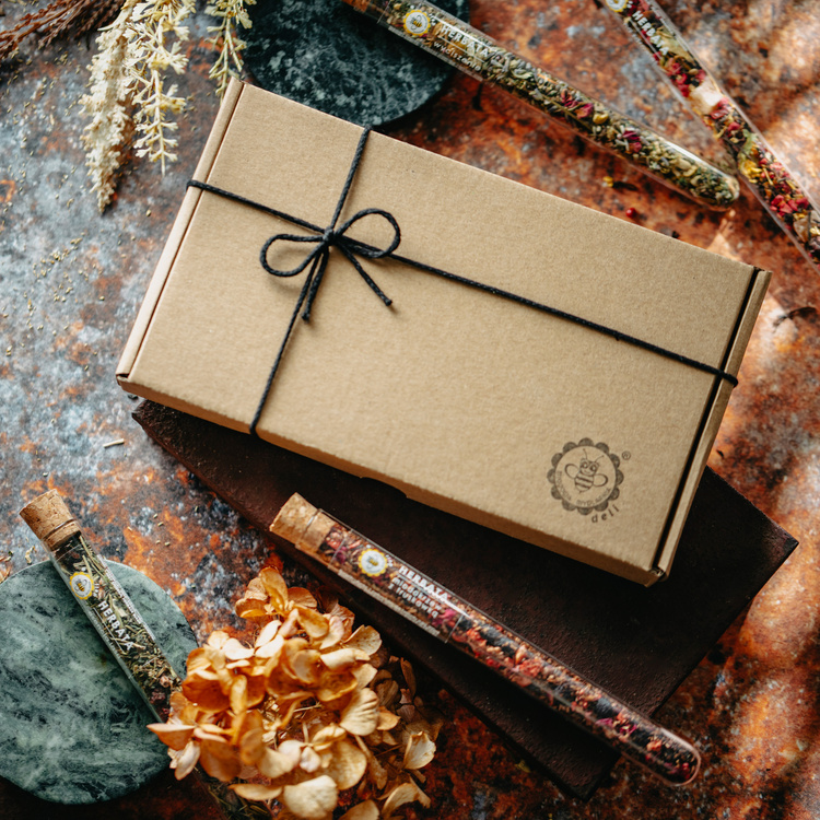 Zestaw herbat w fiolkach