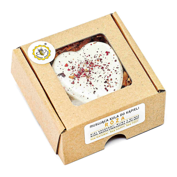 Róża - kula do kąpieli