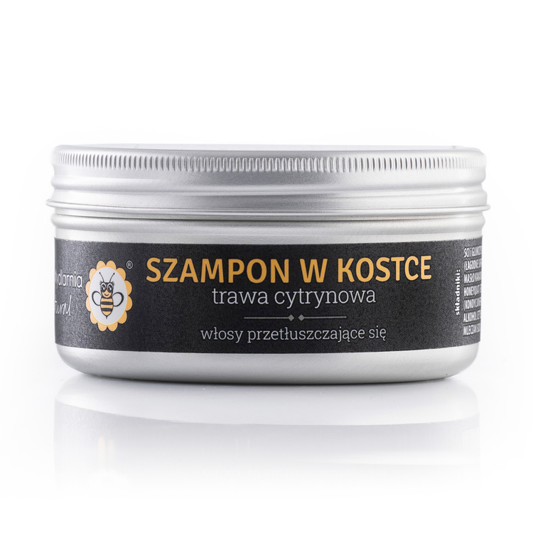 Trawa Cytrynowa - szampon w kostce  do włosów przetłuszczających się
