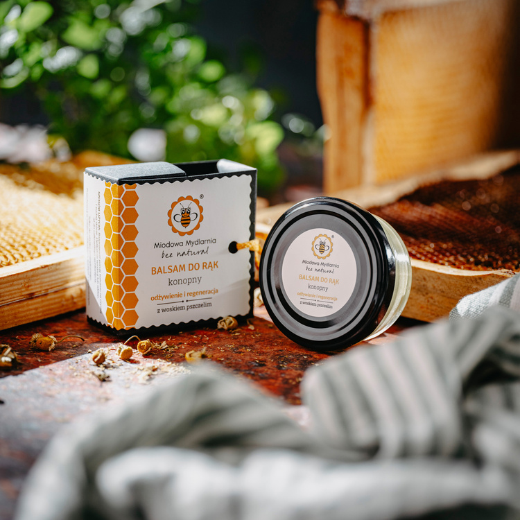 Konopny - balsam do dłoni i paznokci