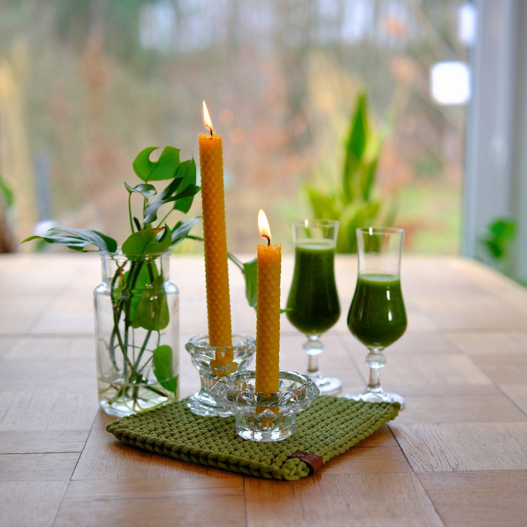 ZESTAW ŚWIEC Z WĘZY PSZCZELEJ 3