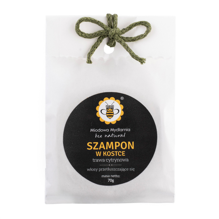 Trawa Cytrynowa - szampon w kostce re-fill