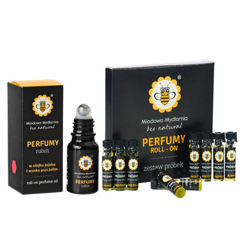 Zestaw wybrane perfumy roll-on + próbki