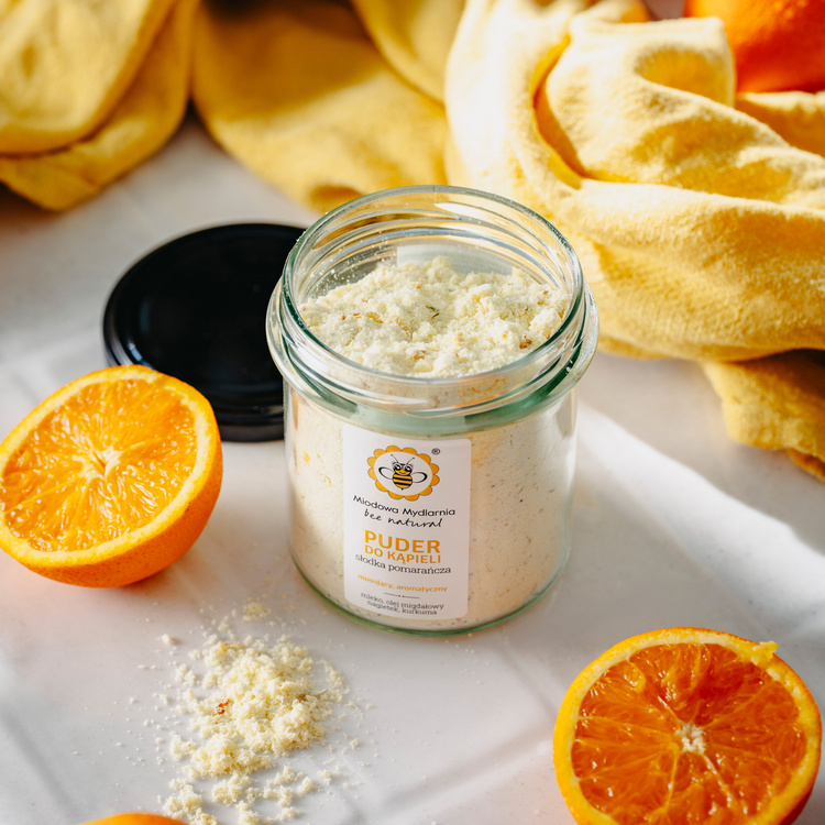 Słodka Pomarańcza - puder do kąpieli