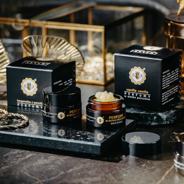 Bergamotka z Paczulą - perfumy w wosku pszczelim