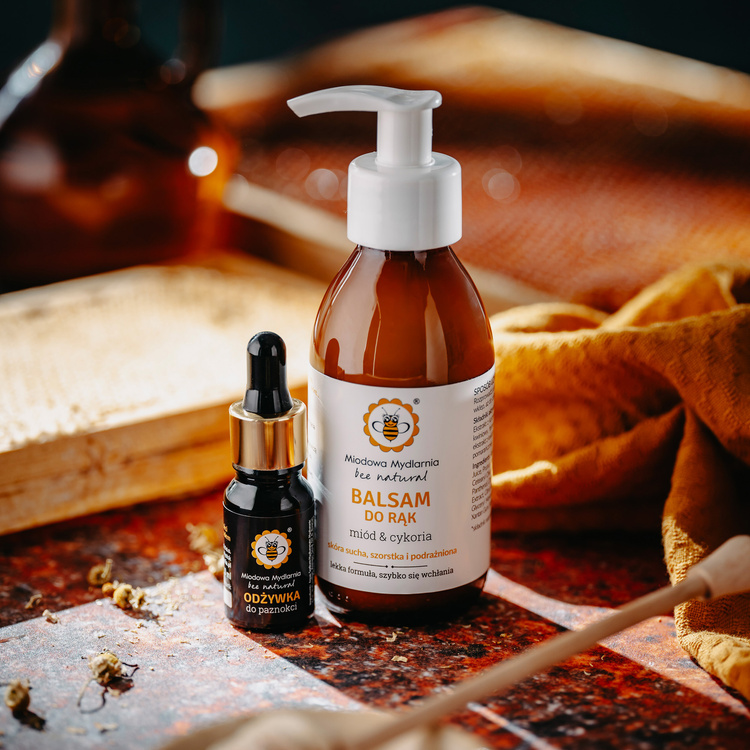 Zestaw balsam do rąk + odżywka do paznokci