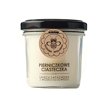 Pierniczkowe Ciasteczka - świeca z wosku sojowego