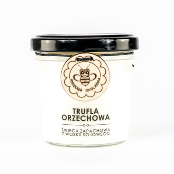Trufla orzechowa - świeca z wosku sojowego