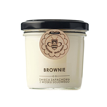 Brownie - świeca z wosku sojowego
