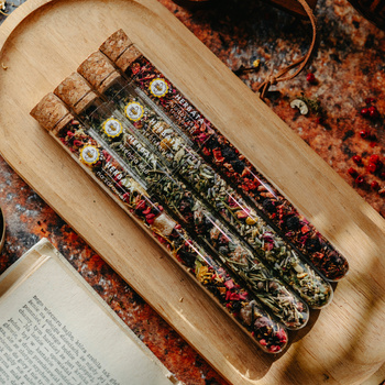 Zestaw herbat w fiolkach