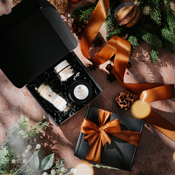 Zestaw dla Niej - Masło, Peeling i Puder