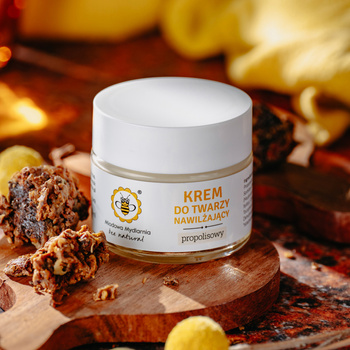 Propolisowy Nawilżający - krem na dzień do twarzy, szyi i dekoltu
