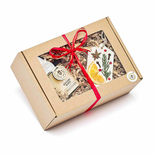 Zestaw świeca Grzane Wino + zawieszka dekoracyjna