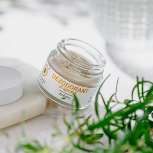 Ziołowy - mini dezodorant w kremie