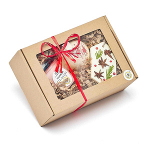 zestaw masło BUZIACZEK + półkula TRUSKAWKA + ZAWIESZKA DEKORACYJNA