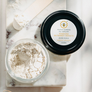 Słodki Kokos - nawilżająca i delikatna maseczka do twarzy i dekoltu