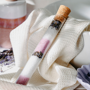 Lawendowe Wzgórza - sól do kąpieli w fiolce